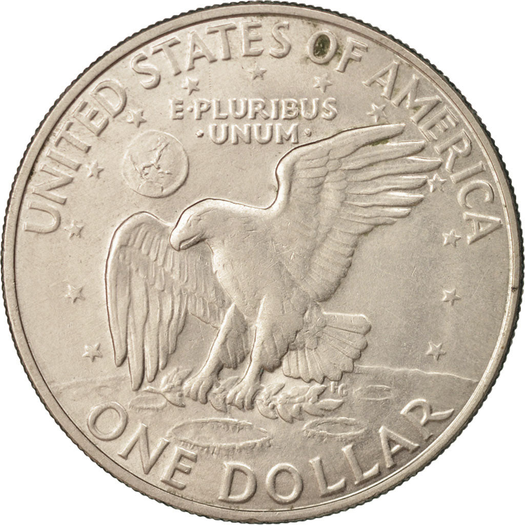 United States, Eisenhower Dollar, 1972, Denver, EF, KM:203