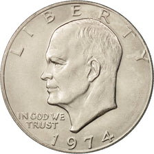 United States, Eisenhower Dollar, 1974, Philadelphia, AU, KM:203