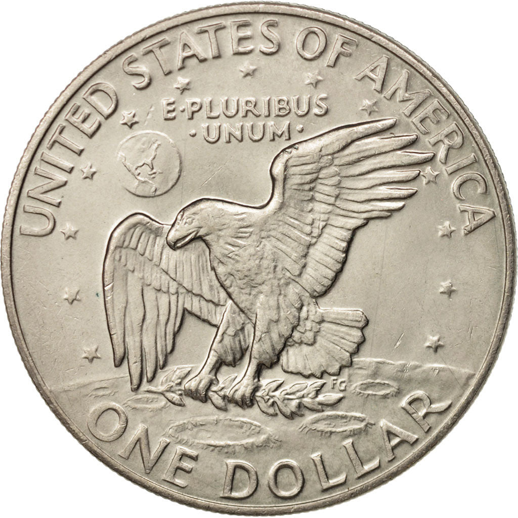 United States, Eisenhower Dollar, 1974, Philadelphia, AU, KM:203