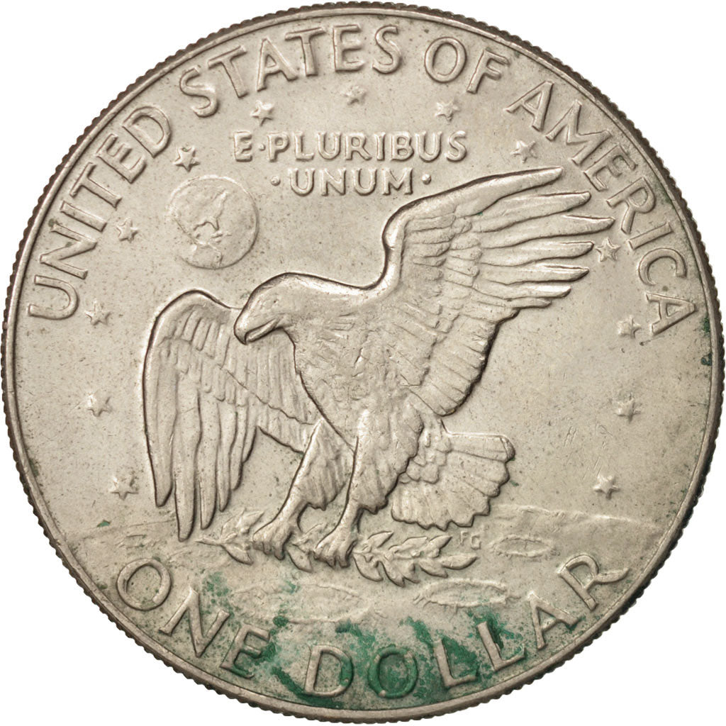 United States, Eisenhower Dollar, 1974, Denver, EF, KM:203