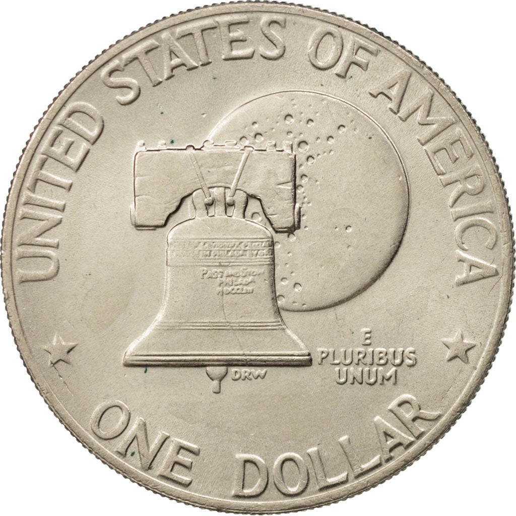 United States, Eisenhower Dollar, 1976, Philadelphia, AU, KM:206