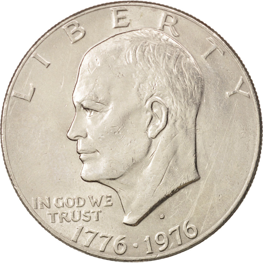 United States, Eisenhower Dollar, 1976, Denver, AU, KM:203
