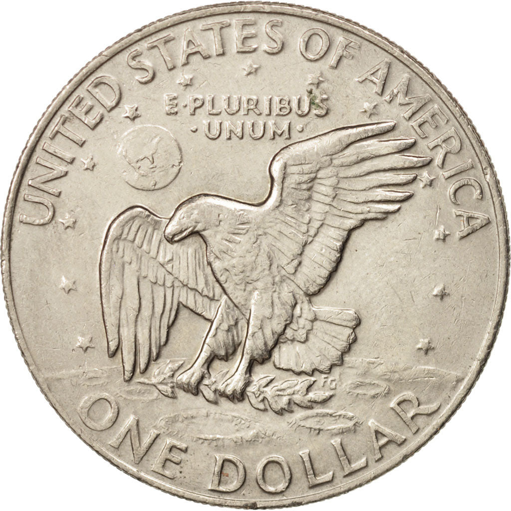 United States, Eisenhower Dollar, 1977, Philadelphia, EF, KM:A203