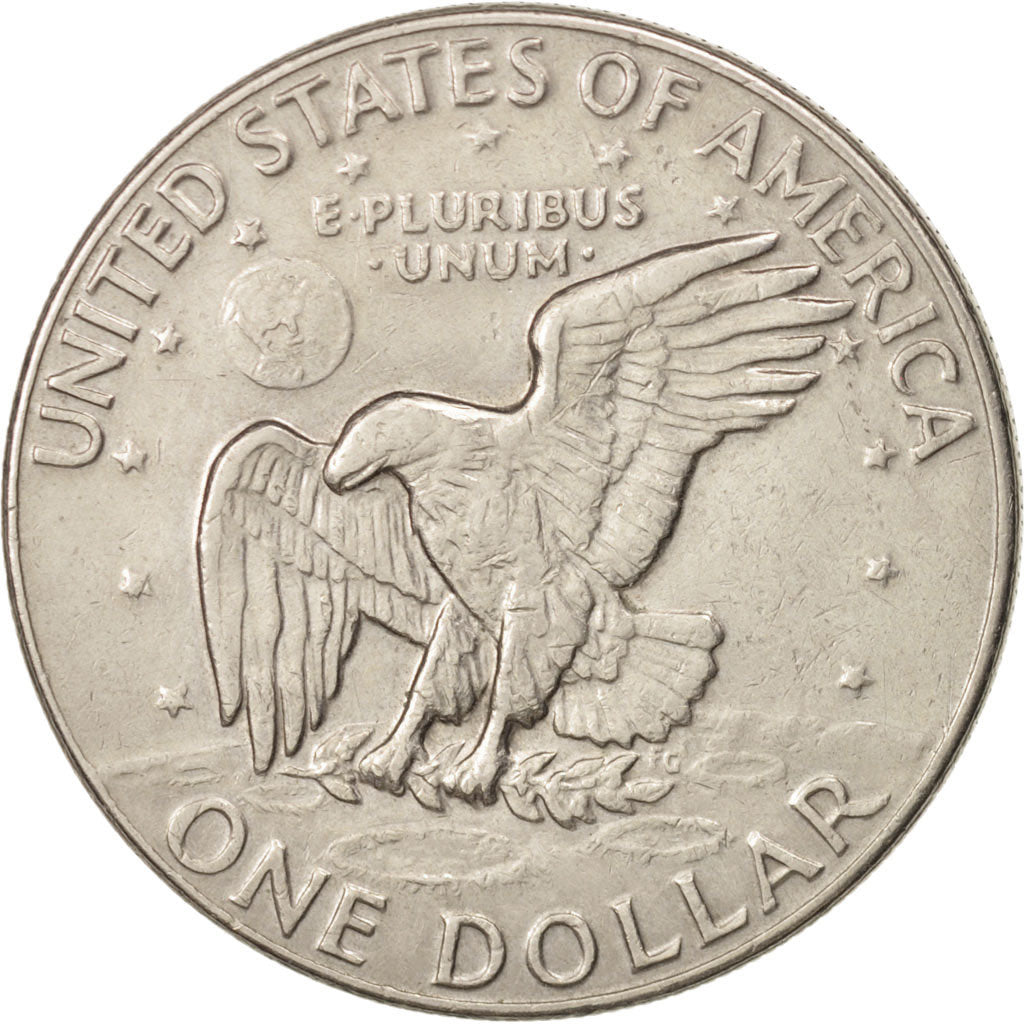 United States, Eisenhower Dollar, 1977, Denver, EF, KM:A203