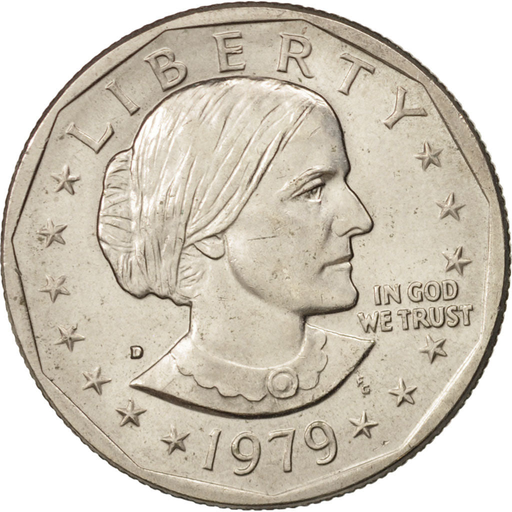 United States, Susan B. Anthony Dollar, 1979, Denver, AU, KM:207