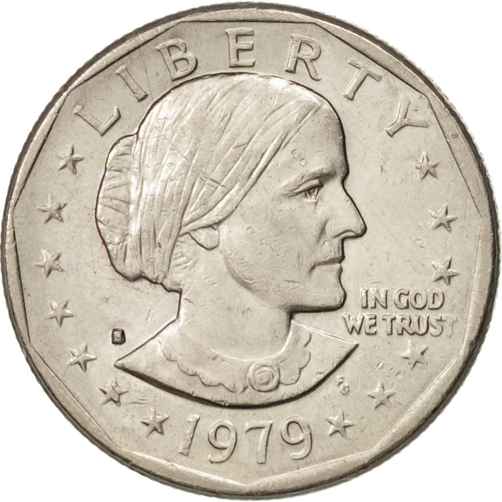 United States, Susan B. Anthony Dollar, 1979, San Francisco, AU, KM:207