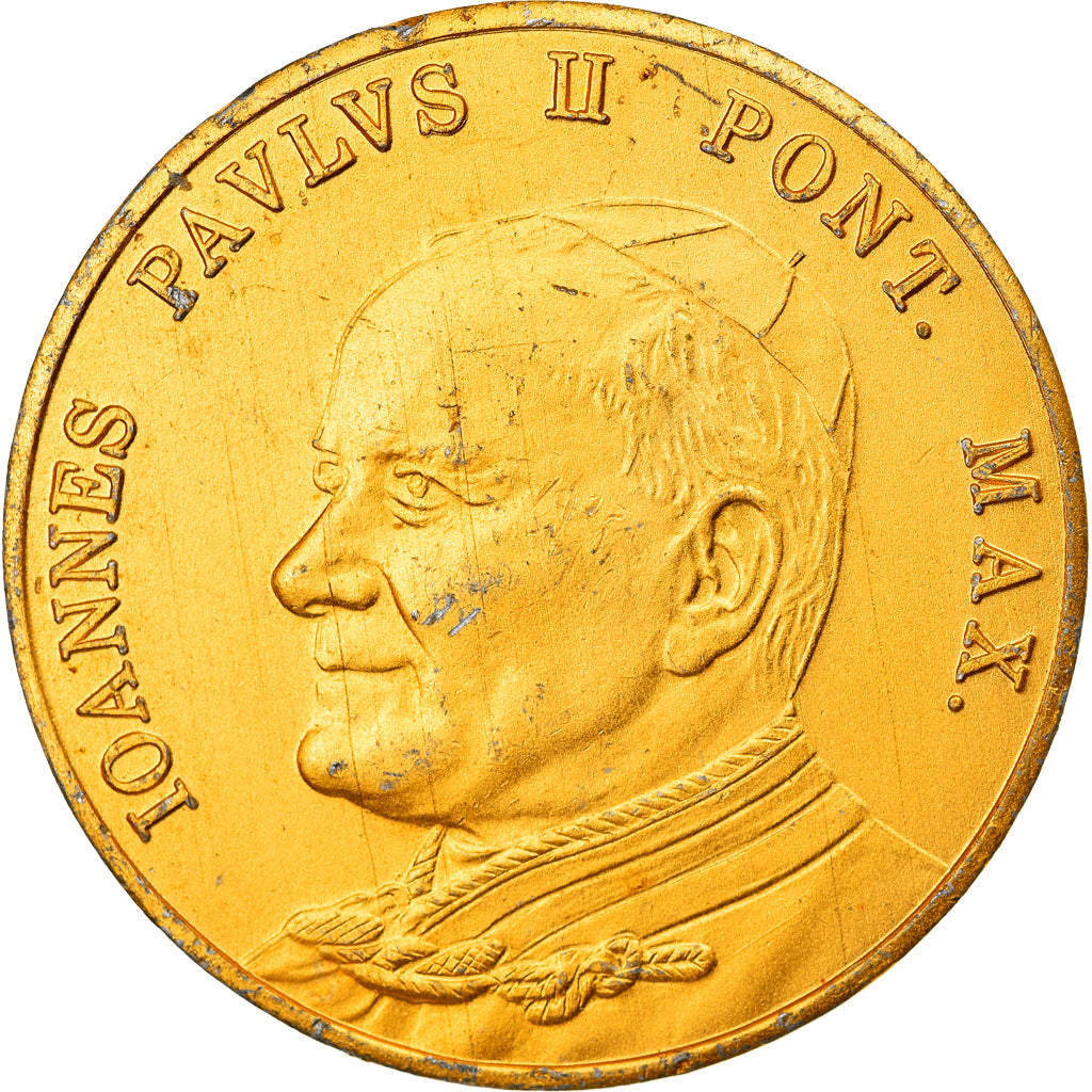 Vaticano, medaglia, Le Pape Jean-Paul II, Religions & beliefs, BB+