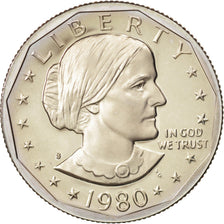 United States, Susan B. Anthony Dollar, 1980, San Francisco, MS, KM:207
