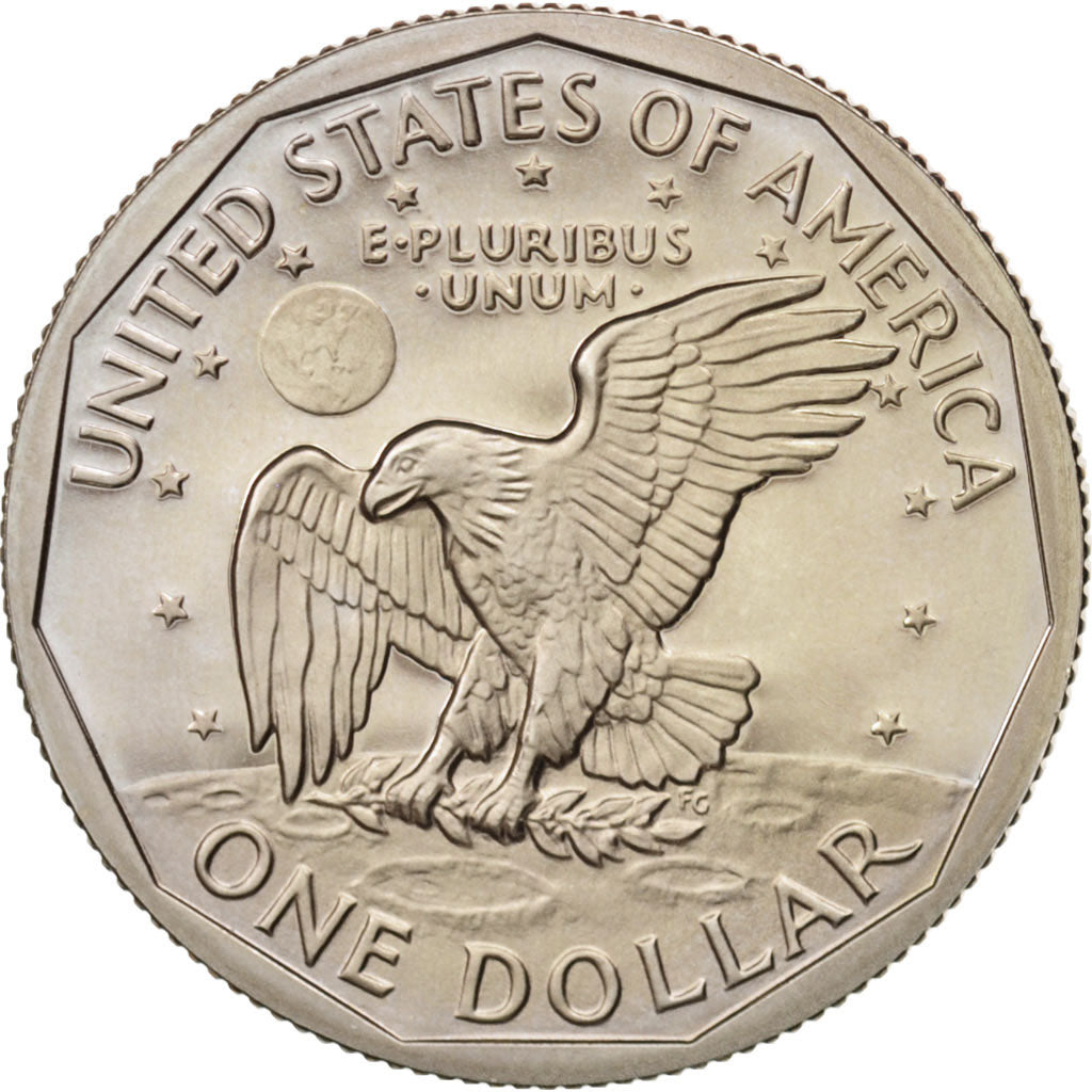 United States, Susan B. Anthony Dollar, 1981, San Francisco, MS, KM:207
