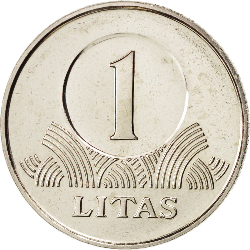 Münze, Lithuania, Litas, 2008, UNZ, Copper-nickel, KM:111
