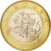 Lituania, 2 Litai, 2008, SPL, Bi-metallico, KM:112
