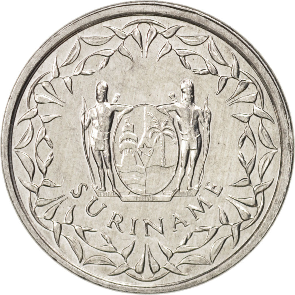 Coin, Surinam, Cent, 1982, MS(63), Aluminum, KM:11a