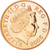 Coin, Great Britain, Elizabeth II, 2 Pence, 2008, MS(63), Copper Plated Steel