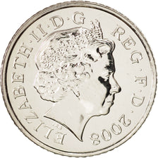 Coin, Great Britain, Elizabeth II, 5 Pence, 2008, MS(63), Copper-nickel, KM:1109