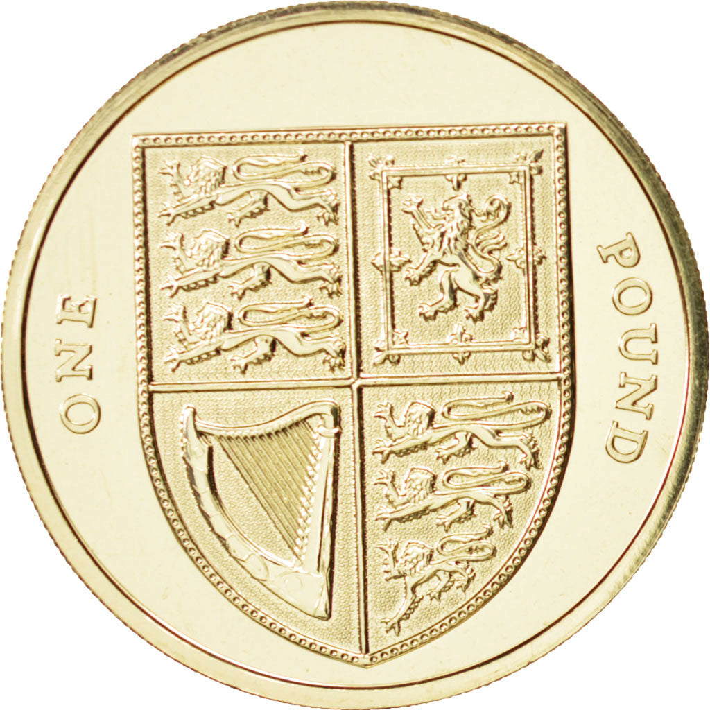 Great Britain, Elizabeth II, Pound, 2008, British Royal Mint, MS(63), KM:1113