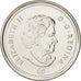 Canada, Elizabeth II, 25 Cents, 2008, MS(63), Nickel plated steel, KM:762