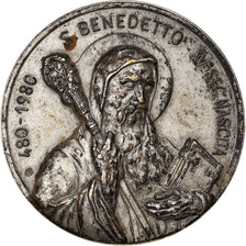 Italia, medaglia, S.Benedetto, XVe Sec. Nascita, Religions & beliefs, 1980, BB+