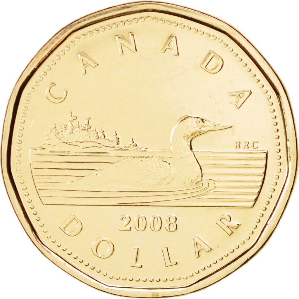 Canada, Elizabeth II, Dollar, 2008, MS(63), KM:495