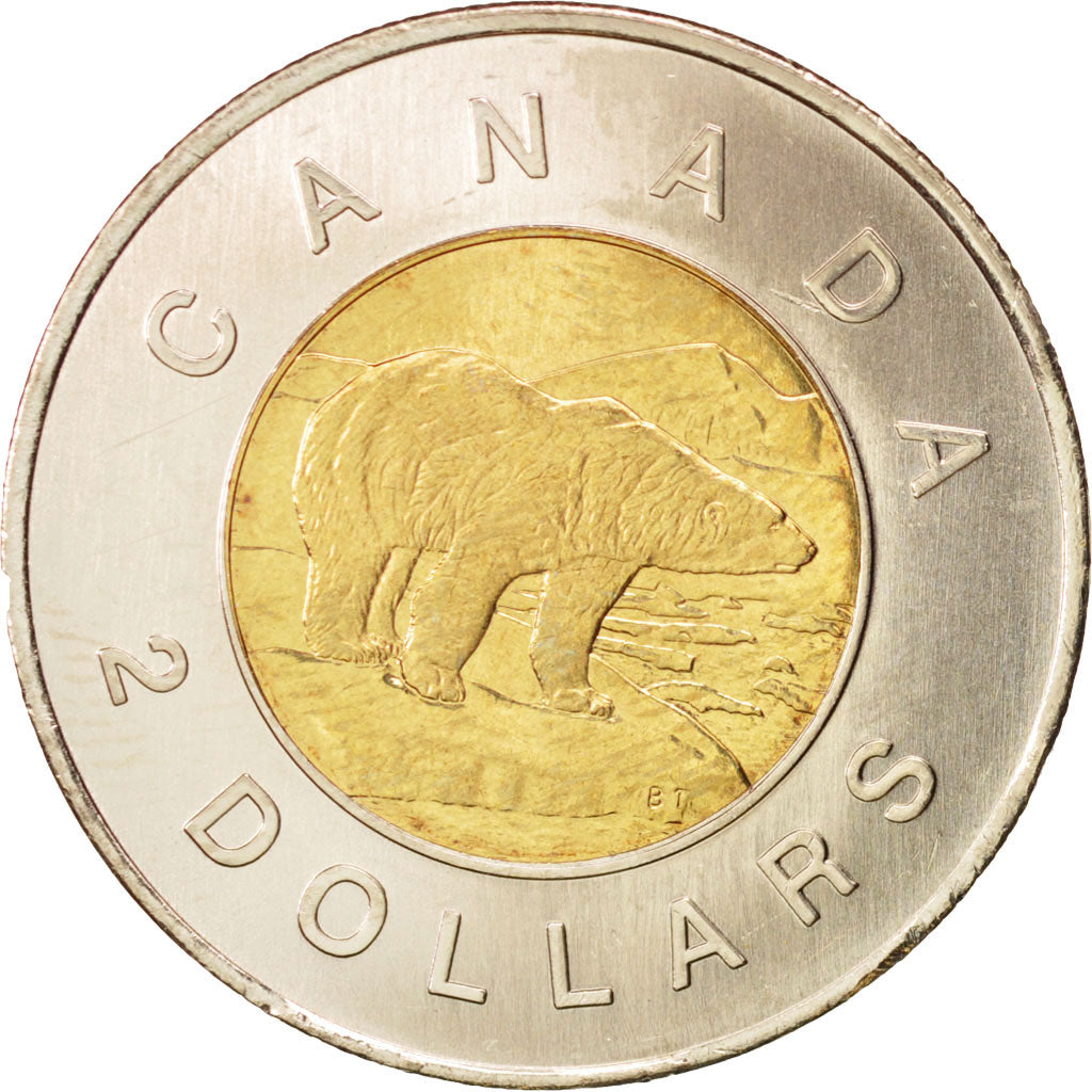 Coin, Canada, Elizabeth II, 2 Dollars, 2008, Royal Canadian Mint, Winnipeg