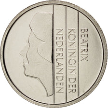 Coin, Netherlands, Beatrix, 10 Cents, 1999, MS(63), Nickel, KM:203