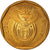 Moneta, Południowa Afryka, 10 Cents, 2008, Pretoria, MS(63), Brąz platerowany