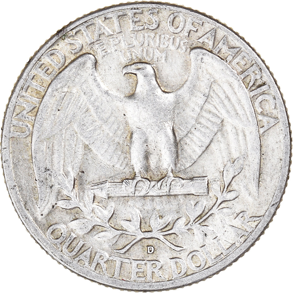 Coin, United States, Washington Quarter, Quarter, 1964, U.S. Mint, Denver