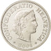 Coin, Switzerland, 10 Rappen, 2001, Bern, MS(64), Copper-nickel, KM:27