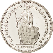 Switzerland, 2 Francs, 2001, Bern, MS(64), Copper-nickel, KM:21a.3