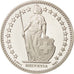 Switzerland, 2 Francs, 2001, Bern, MS(64), Copper-nickel, KM:21a.3