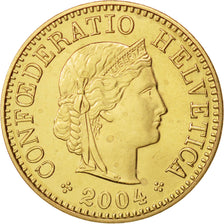Coin, Switzerland, 5 Rappen, 2004, Bern, MS(63), Aluminum-Bronze, KM:26c