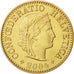 Coin, Switzerland, 5 Rappen, 2004, Bern, MS(63), Aluminum-Bronze, KM:26c
