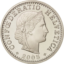 Coin, Switzerland, 20 Rappen, 2005, Bern, MS(64), Copper-nickel, KM:29a