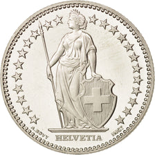 Coin, Switzerland, 2 Francs, 2005, Bern, MS(64), Copper-nickel, KM:21a.3