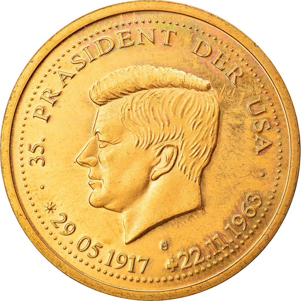 Germany, Medal, John Kennedy, Staatsbesuch in Berlin, Politics, 1963, AU(55-58)