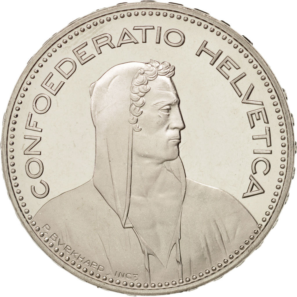 Switzerland, 5 Francs, 2007, Bern, MS(64), Copper-nickel, KM:40a.4