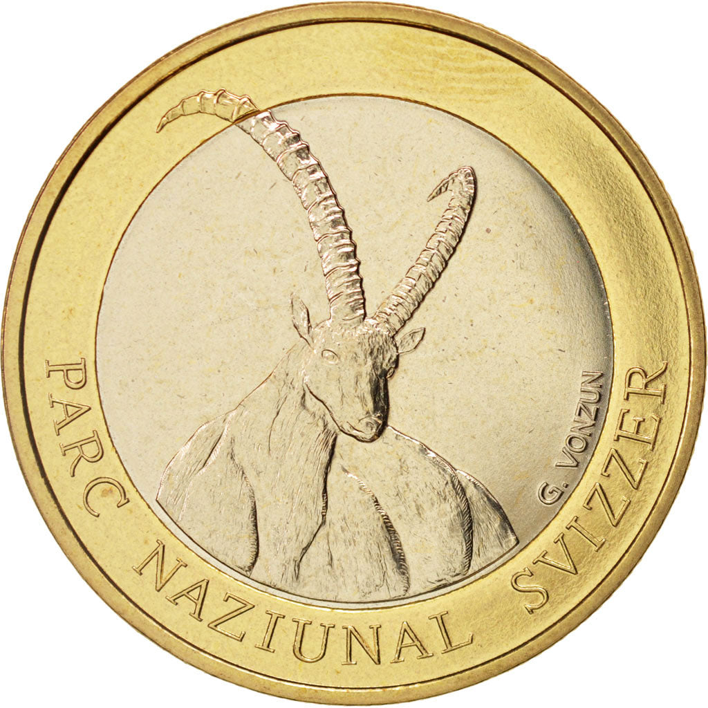 Switzerland, 10 Francs, 2007, Bern, MS(64), Bi-Metallic, KM:118
