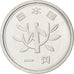 Coin, Japan, Akihito, Yen, 2008, MS(63), Aluminum, KM:95.2
