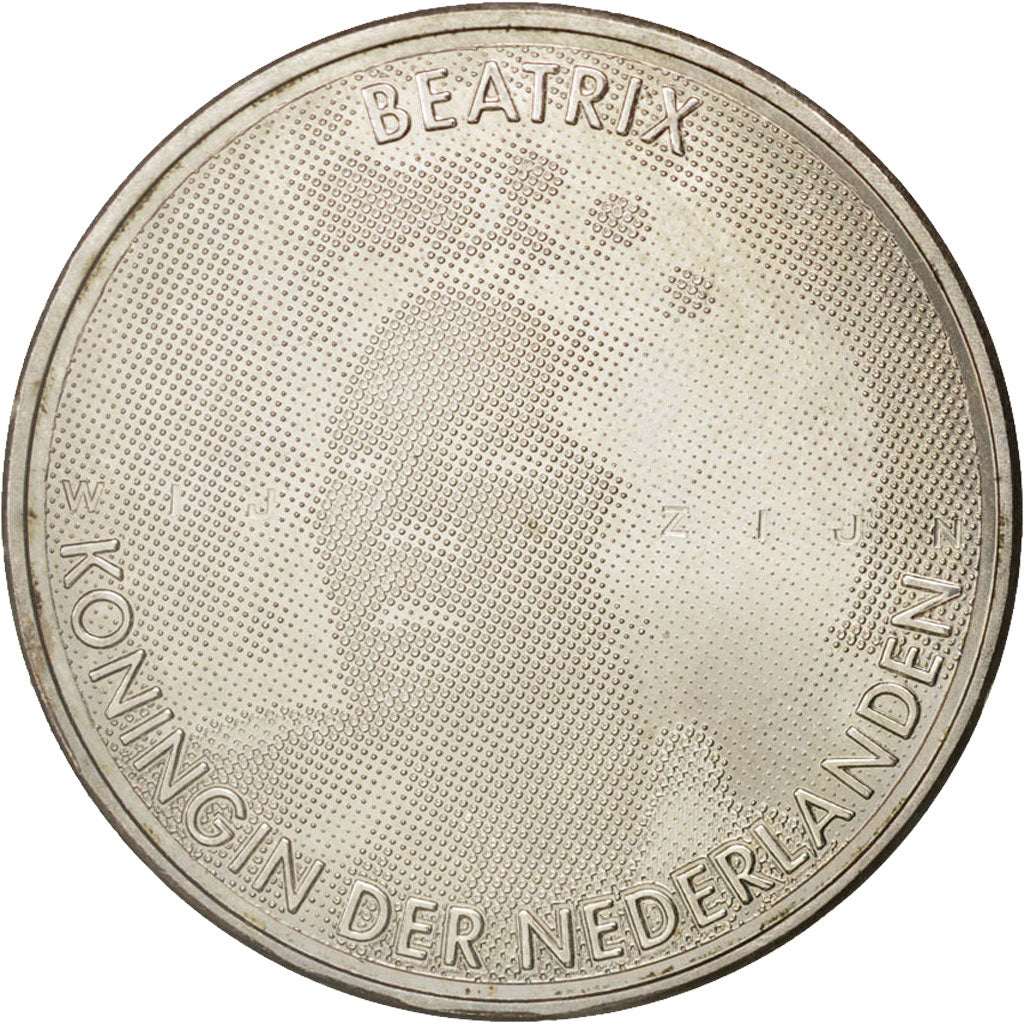 Paesi Bassi, 10 Euro, 2005, SPL, Argento, KM:261