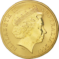 Moneta, Australia, Elizabeth II, Dollar, 2007, Royal Australian Mint, Canberra