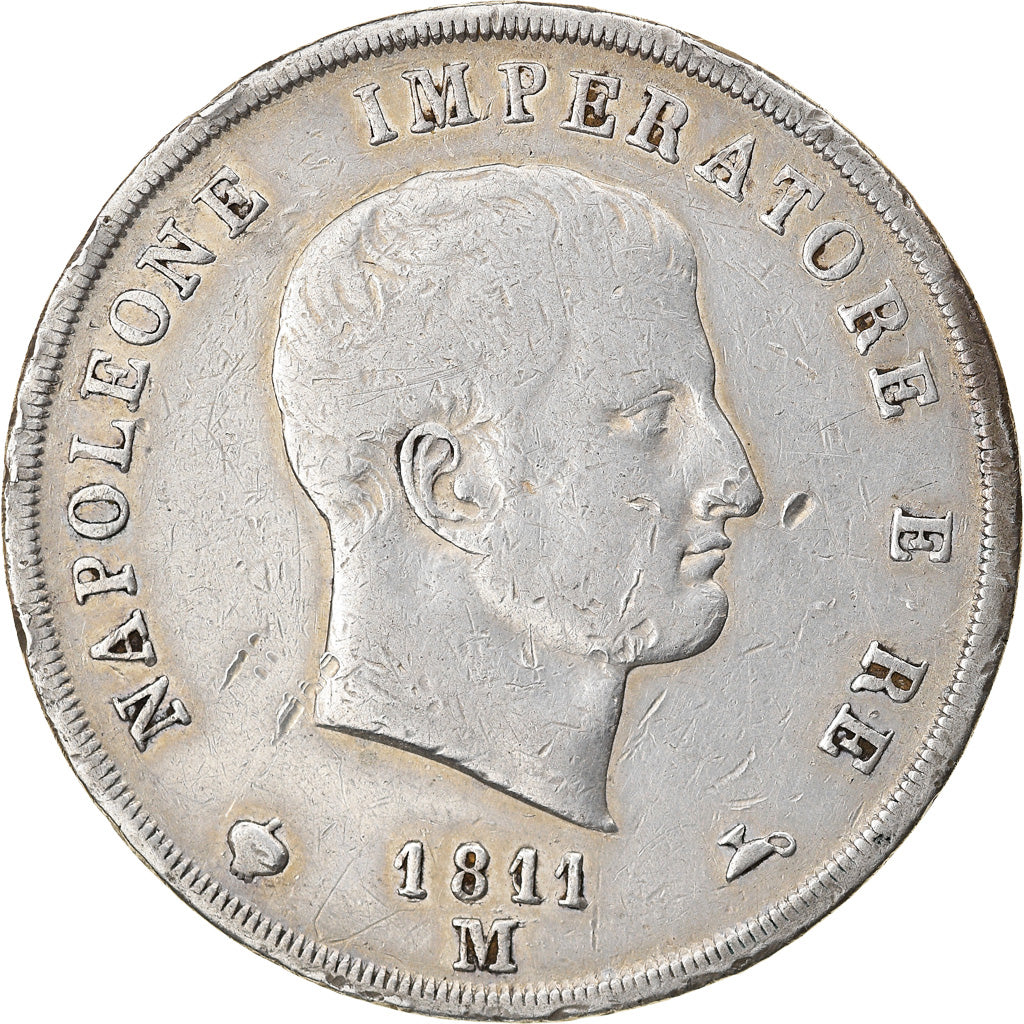 Coin, ITALIAN STATES, KINGDOM OF NAPOLEON, Napoleon I, 5 Lire, 1811, Milan