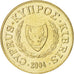 Coin, Cyprus, 10 Cents, 2004, MS(63), Nickel-brass, KM:56.3