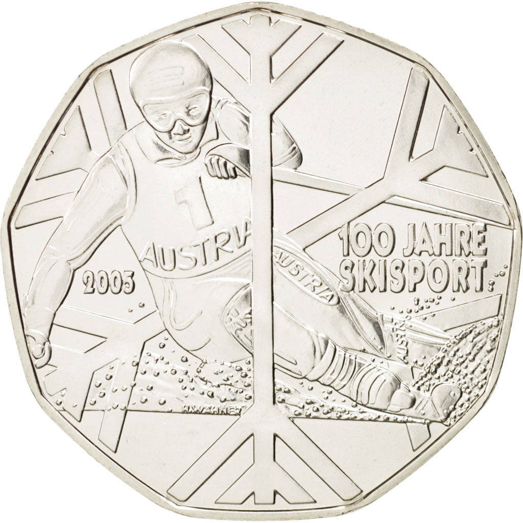 Österreich, 5 Euro, 2005, UNZ, Silber, KM:3117