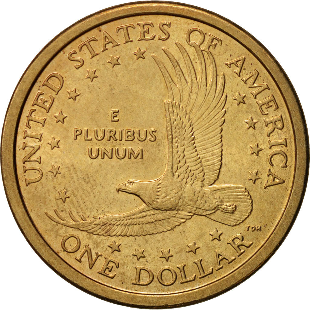 United States, Sacagawea Dollar, 2000, Philadelphia, AU(55-58), KM:310