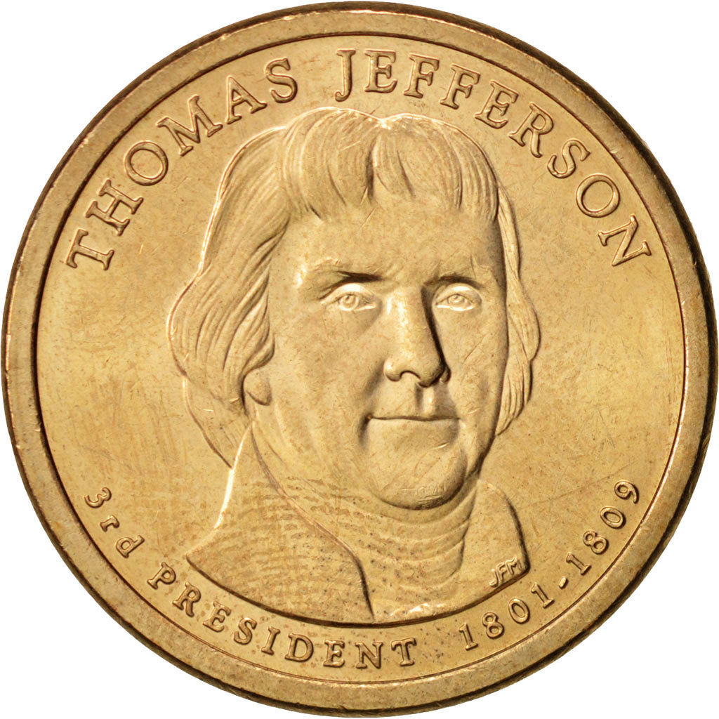 United States, Dollar, Jefferson, 2007, Philadelphia, MS(63), KM:403