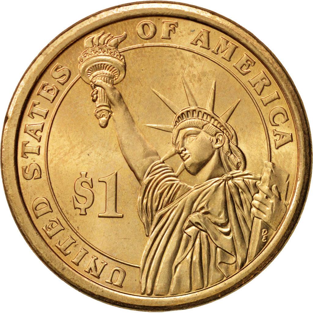 Moneta, Stati Uniti, Dollar, 2008, U.S. Mint, Dahlonega, SPL, Rame placcato