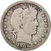 Stati Uniti, Barber Quarter, 1906, New Orleans, F, KM:114