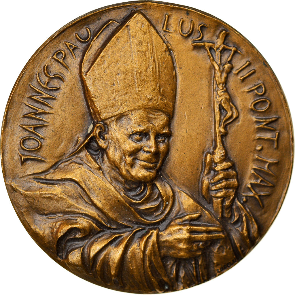 Vatican, Medal, Visite de Jean-Paul II en Amérique du sud, Religions & beliefs