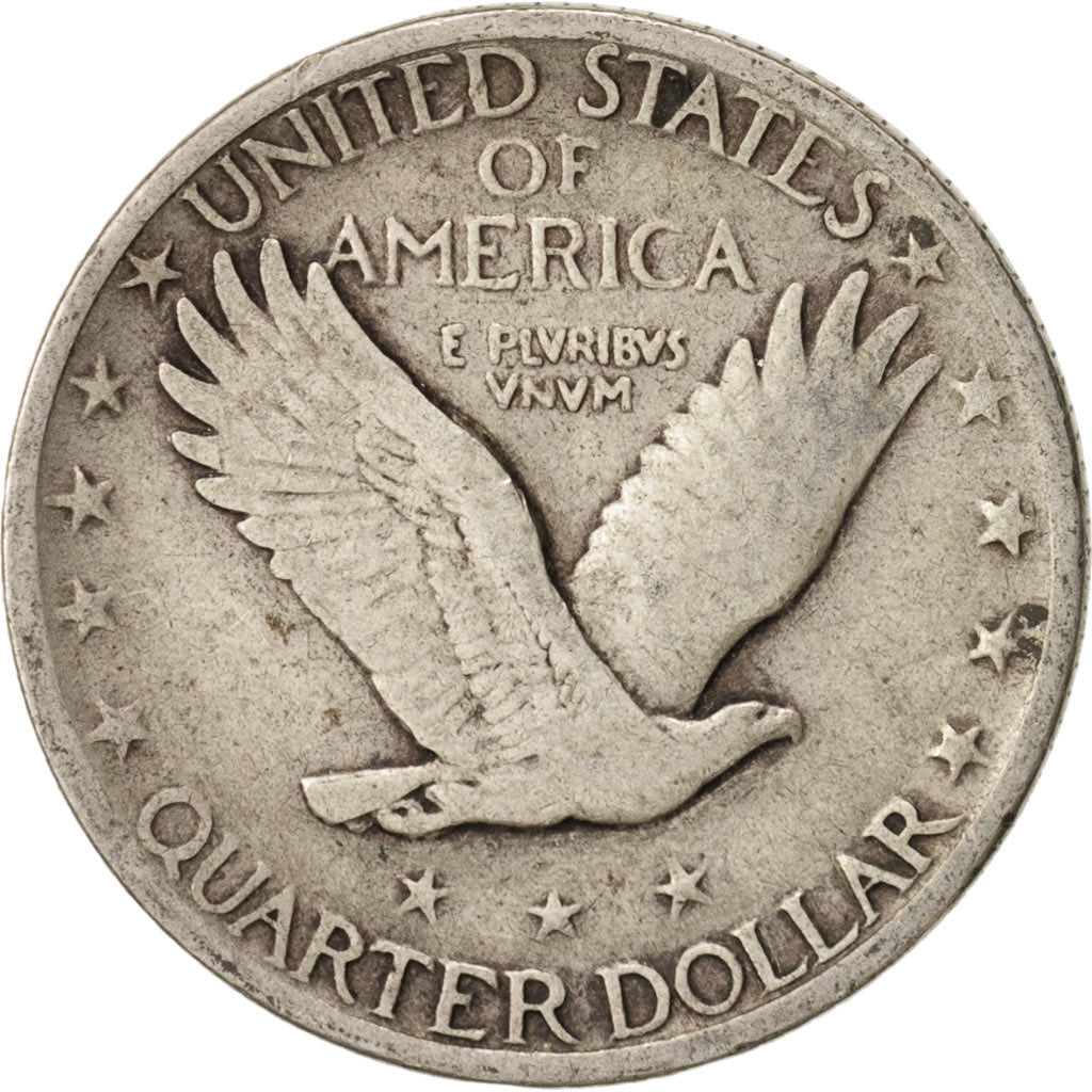 United States, Standing Liberty Quarter, 1925, Philadelphia, VF, KM:145