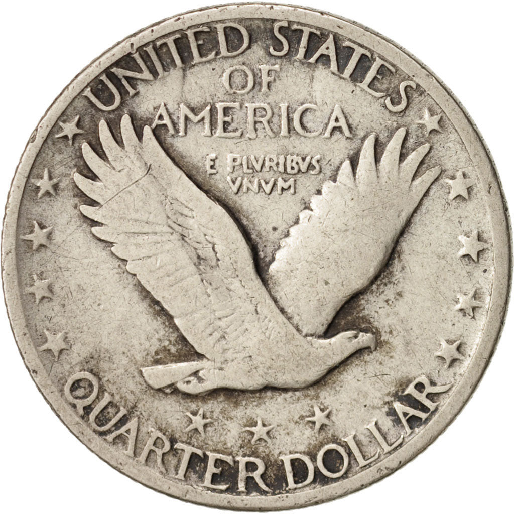 United States, Standing Liberty Quarter, 1926, Philadelphia, VF, KM:145
