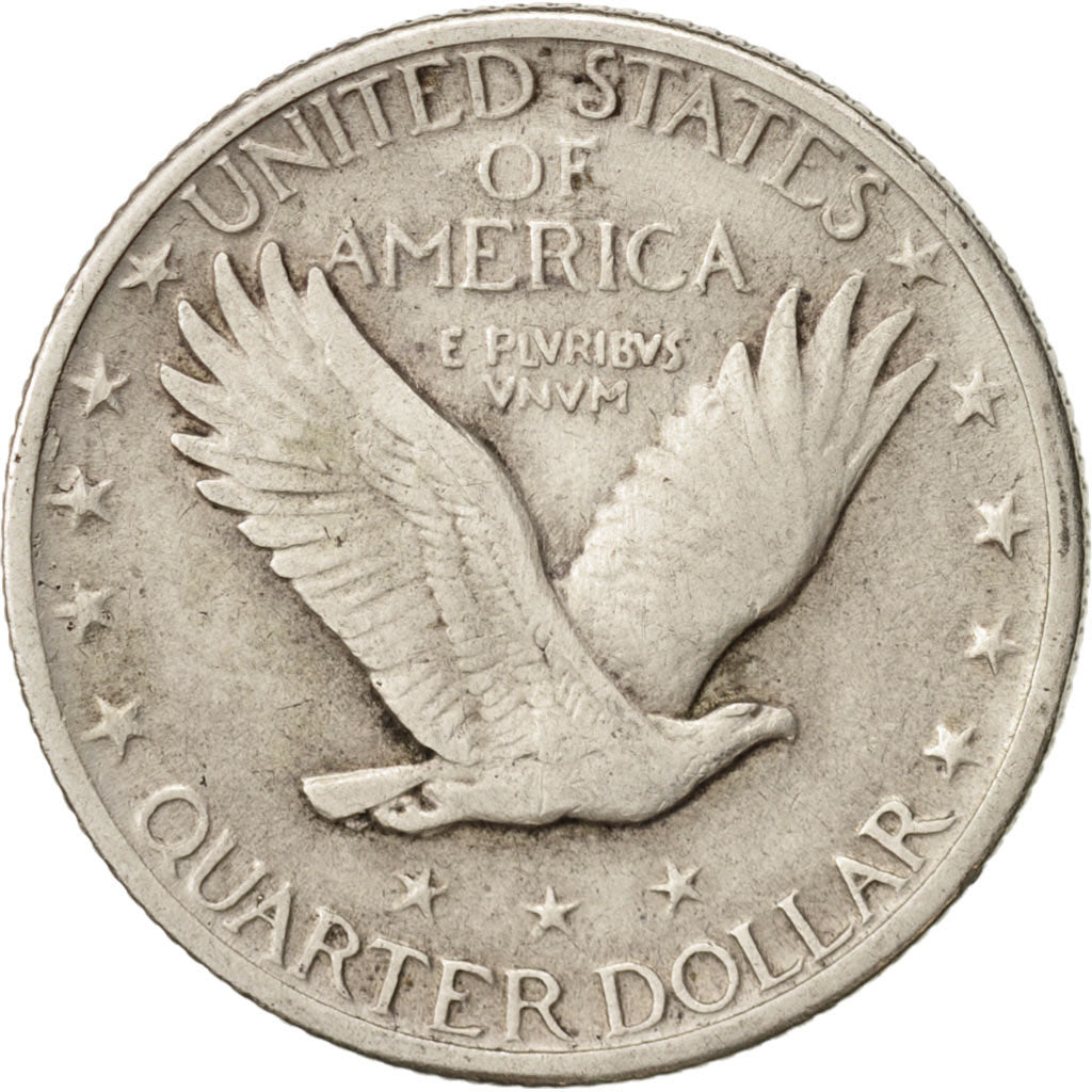 United States, Standing Liberty Quarter, 1928, Philadelphia, EF, KM:145